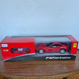 Ferrari F12berlinetta Red Toy Car. Made By Radstar 1/24 Scale New